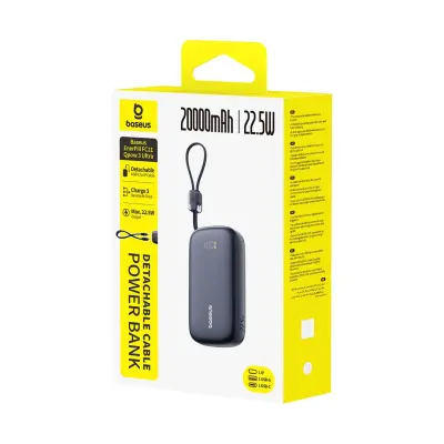 Baseus EnerFill FC21 Qpow 3 Ultra 20000mAh 22.5W Power Bank