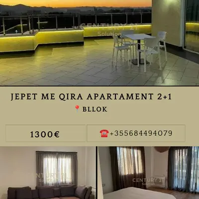 JEPET ME QIRA APARTAMENT 2+1 📍BLLOK