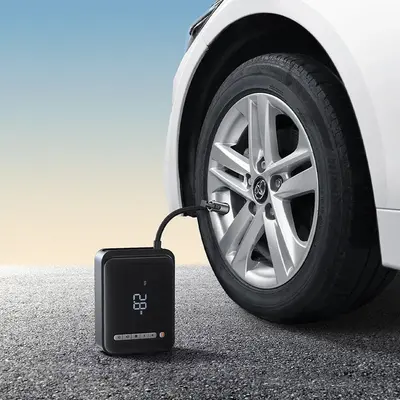 Bateri E Jashtme Multifunksionale Baseus 8800mAh Me Pompe Per Goma Dhe Starter Ne Raste Emergjente